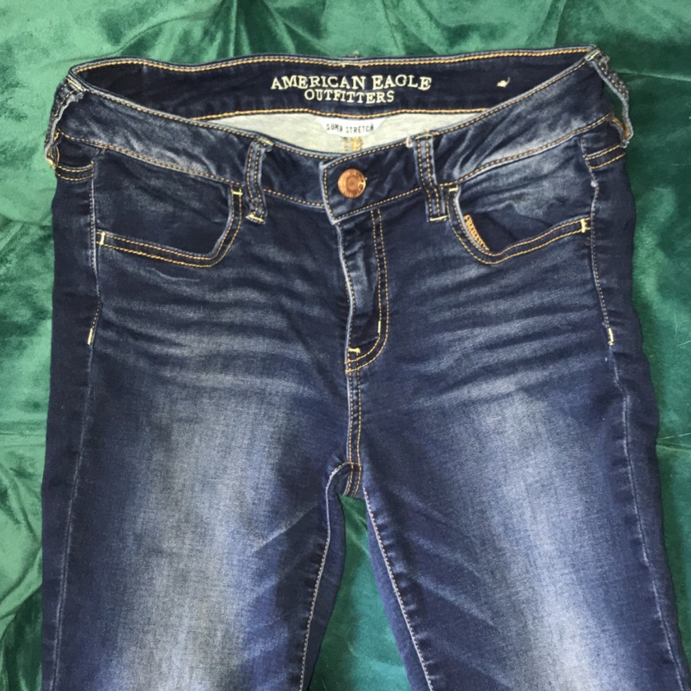 American Eagle cropped skinny jean